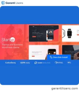 Startup Company – WordPress Theme for Business & Technology