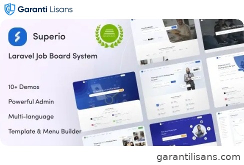 Superio – Theme for JobCore Laravel Job Board CMS