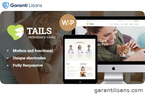 Tails | Veterinary Clinic, Pet Care & Animal WordPress Theme + Shop