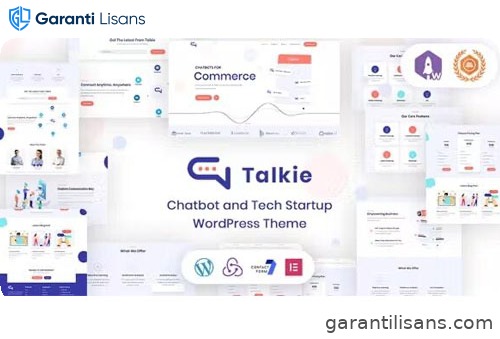 Talkie – Chatbot and Tech Startup WordPress Theme