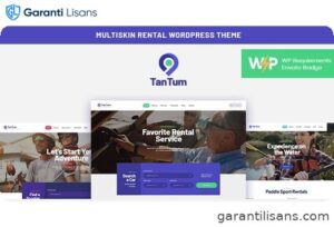 TanTum | Car, Scooter, Boat & Bike Rental Services WordPress Theme