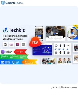 Techkit – Technology & IT Solutions WordPress Theme