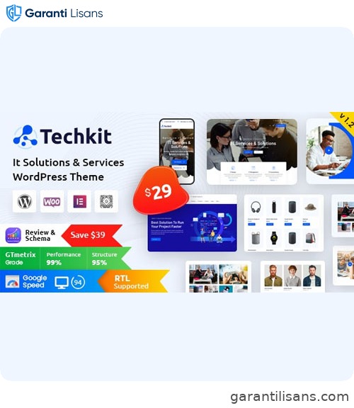 Techkit – Technology & IT Solutions WordPress Theme