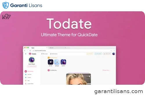 Todate – The Ultimate QuickDate Theme