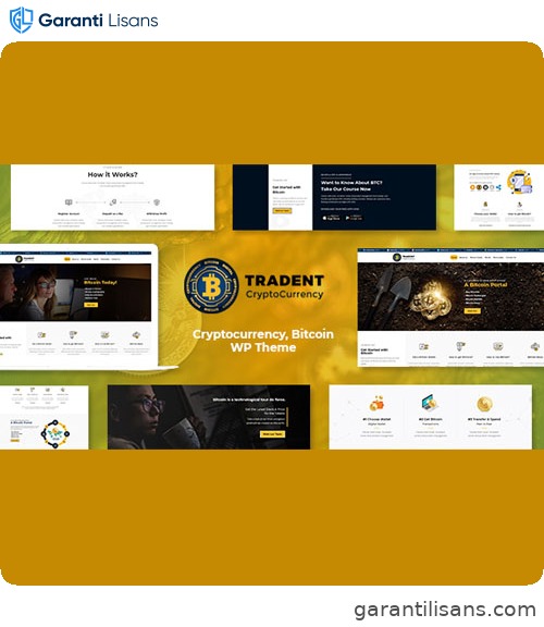 Tradent – Cryptocurrency, Bitcoin WordPress Theme
