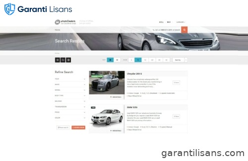uAutoDealers – Auto Classifieds And Dealers Script