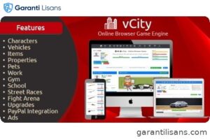 vCity – Online Browser Game Platform