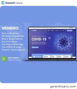 Veneno – Coronavirus Information WordPress Theme