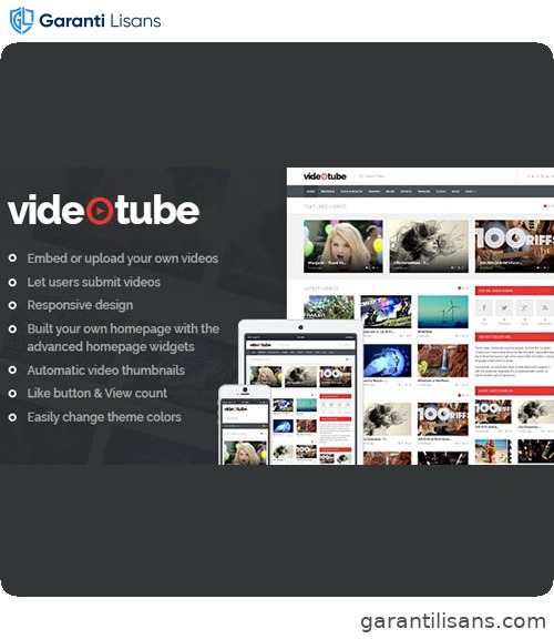 VideoTube – Responsive Video WordPress Theme