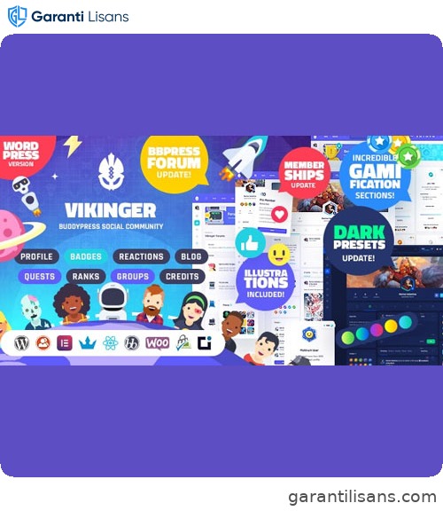 Vikinger – BuddyPress and GamiPress Social Community