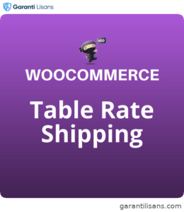 Table Rate Shipping for WooCommerce