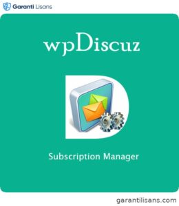 wpDiscuz – Subscription Manager