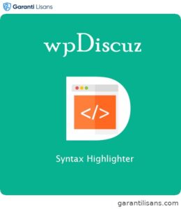 wpDiscuz – Syntax Highlighter