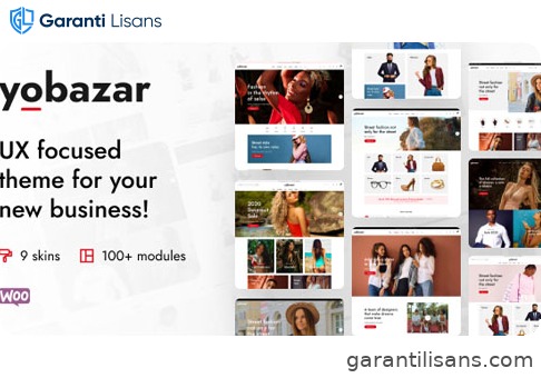 Yobazar – Elementor Fashion WooCommerce Theme