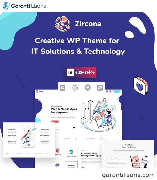 Zircona – IT Solutions & Technology WordPress Theme